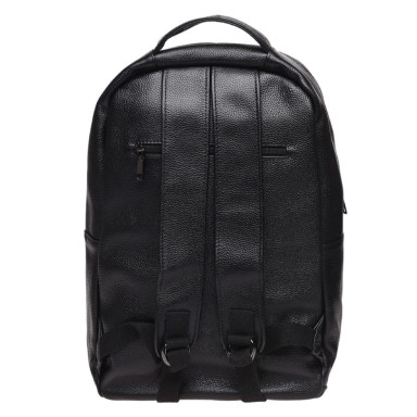 Men's leather backpack Keizer k1336-black