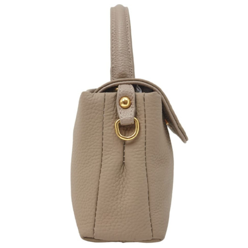 Сумка жіноча з натуральної шкіри MB90098taupe