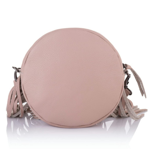 Шкіряна жіноча сумка Virginia Conti (Італія) - VC02765pink