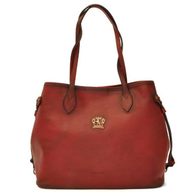 Pratesi BCH471 - Vetulonia Shoulder Bag in cow leather Bruce Chianti