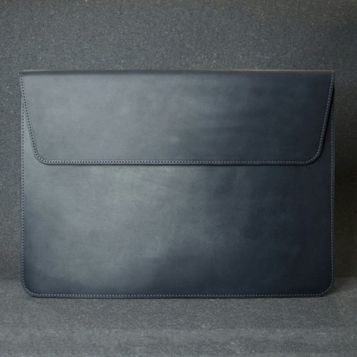 Шкіряний чохол для MacBook 13 ' шкіра Crazy Horse, синій