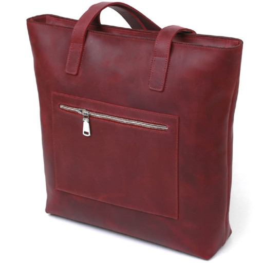 Урожай жіноча сумка-шоппер Shvigel 16350 Бордовий