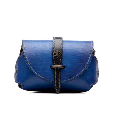Pratesi BBE331 - Buonconvento in cow leather Bruce Bruce Electric Blue