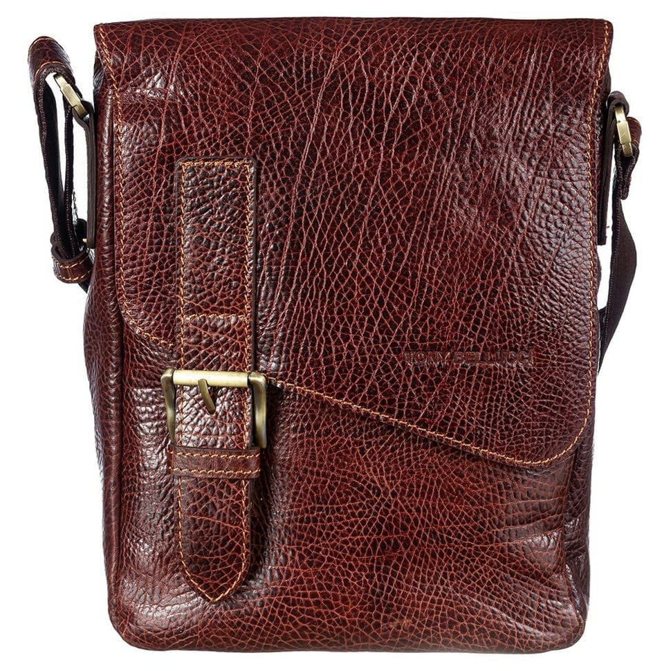 Барсетка м'яка шкіряна Tony Bellucci 5164-896 рудий флотар