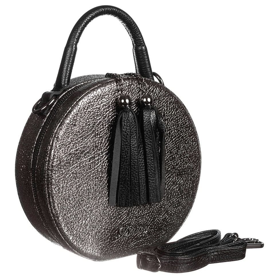 Сумка жіноча шкіряна Desisan 578-669 срібло