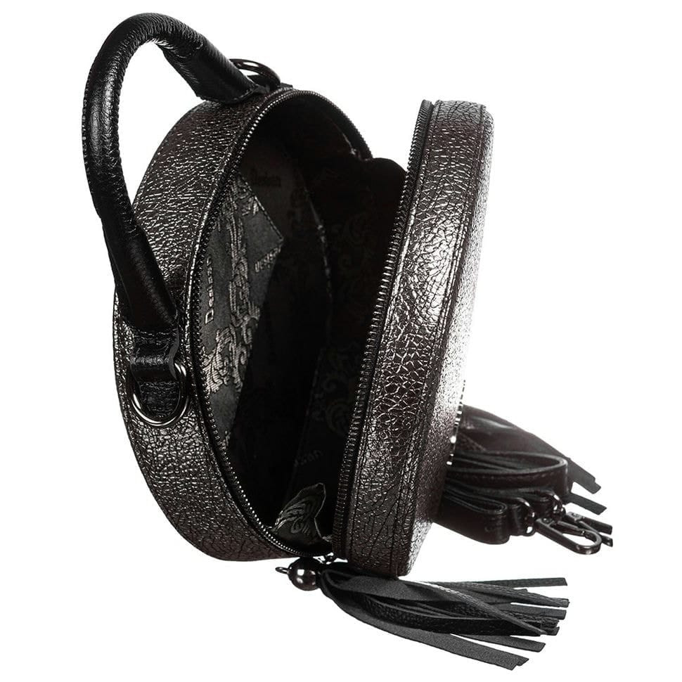 Сумка жіноча шкіряна Desisan 578-669 срібло