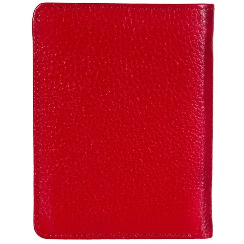 Гаманець жіночий шкіряний CANPEL 967-172 PL червоно-синій флотар