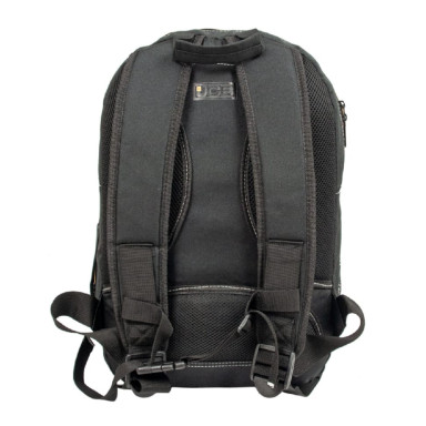 JCB BP16 Textile Backpack (Black/Yellow)