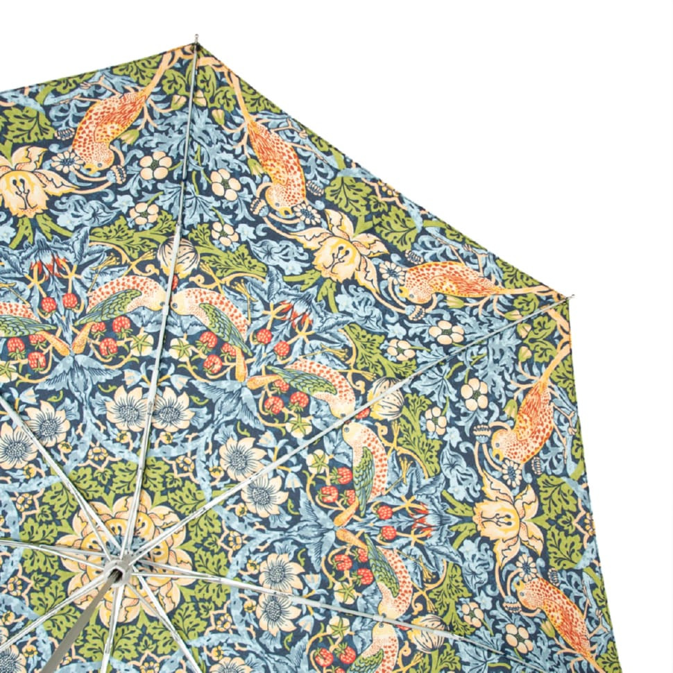 Парасолька жіноча Fulton L907-040669 Minilite-2 UV Strawberry Thief (Полуничний злодій)