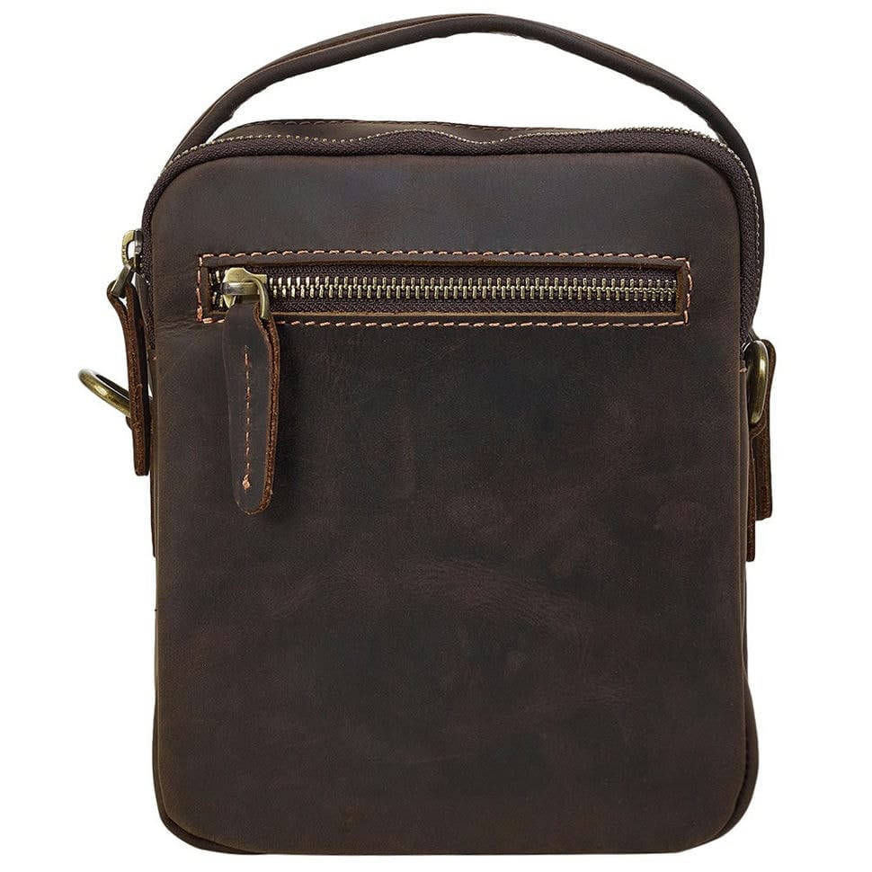 Чоловіча шкіряна сумка через плече BUFFALO BAGS M6050C коричнева