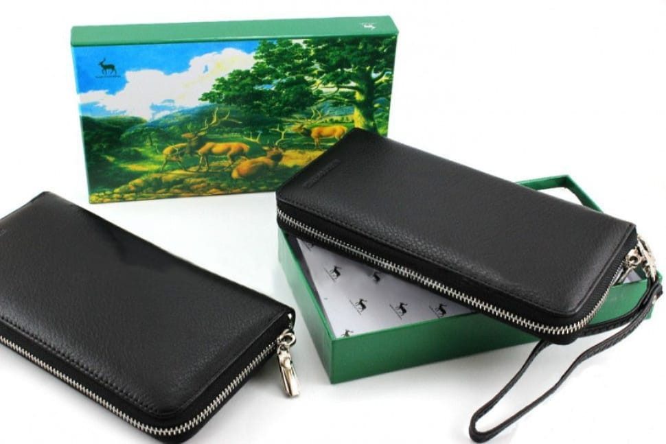 Men's clutch wallet made of grained leather Marco Coverna MC-802-1