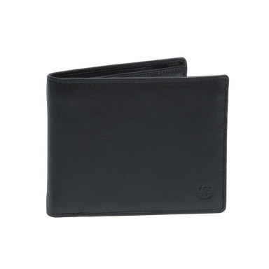 Leather wallet Cortina 5035 nero black