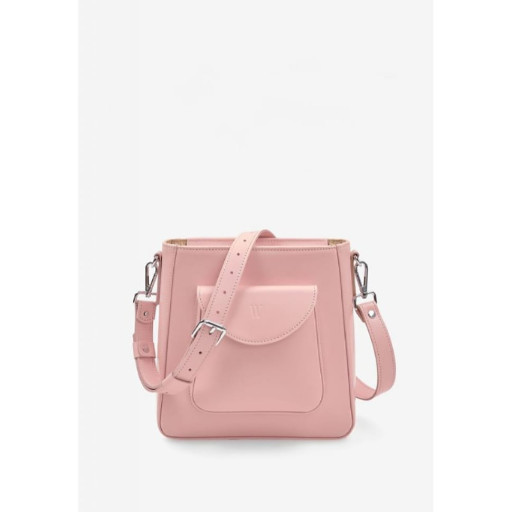 Жіноча шкіряна сумка Stella рожева