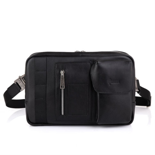 Сумка-трансформер крос боді з натуральної шкіри TARWA GibGob GA-0110-4lx