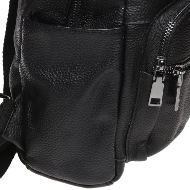 Жіночий шкіряний рюкзак Keizer K110086-black