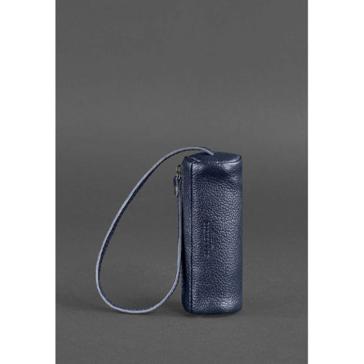 Шкіряна ключниця 3.0 Тубус Синя