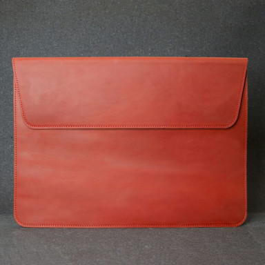 Shkiryany case for Macbook 13 ' skin Crazy Horse red
