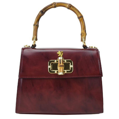 Pratesi RCH298/26 - Castalia R298/26 Lady Bag in cow leather Castalia R298/26 Chianti
