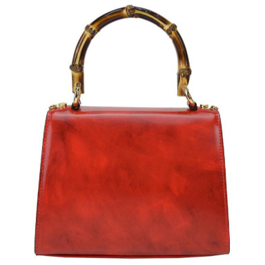 Pratesi RCH298/26 - Castalia R298/26 Lady Bag in cow leather Castalia R298/26 Chianti