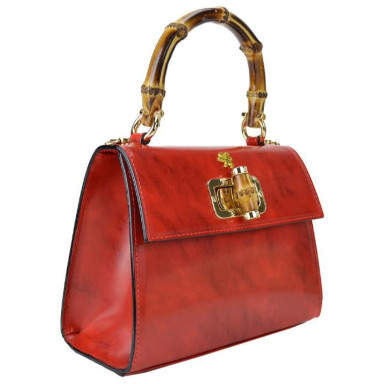 Pratesi RCH298/26 - Castalia R298/26 Lady Bag in cow leather Castalia R298/26 Chianti