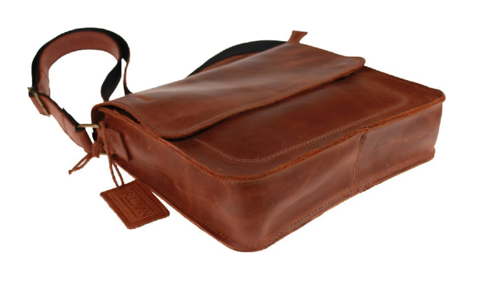 Сумка шкіряна клатч з натуральної шкіри SULLIVAN 2635(32) світло-коричнева