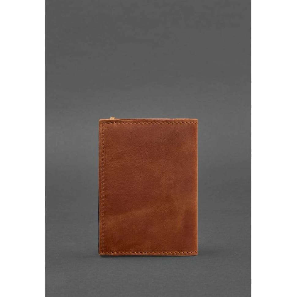 Leather cover for passport 2.0 light brown Crazy Horse