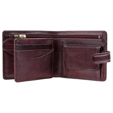 Кошелек мужской Visconti TSC42 Arezzo c RFID (Brown)