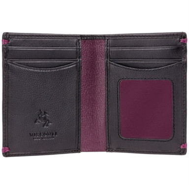Гаманець чоловічий Visconti AP60 Thun (Black Burgundy)