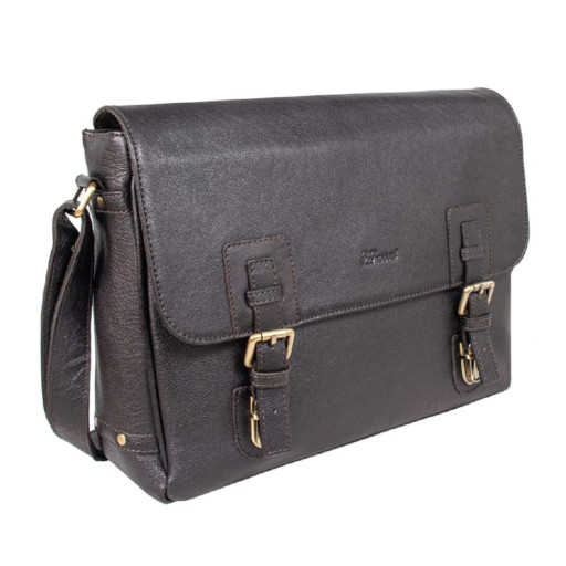 Сумка чоловіча для ноутбука Ashwood Jasper 13 Brown (Коричневий)