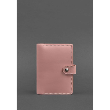 Leather cover for passport 3.0 pink