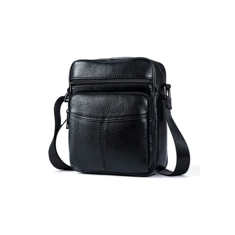 Барсетка м'яка шкіряна BUFFALO BAGS M7602A чорна