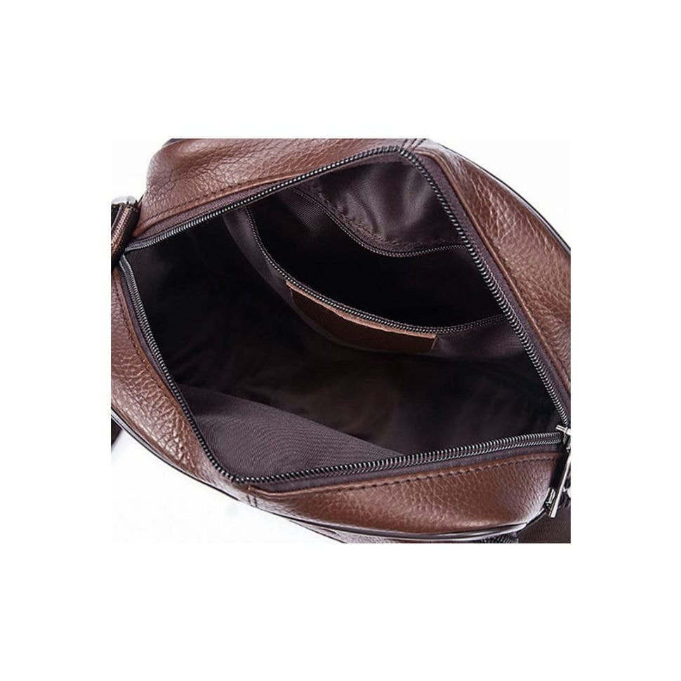 Барсетка м'яка шкіряна BUFFALO BAGS M7602A чорна