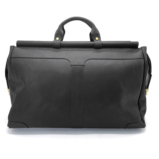 Саквояж великий з натуральної кінської шкіри RA-1403-4lx TARWA чорний