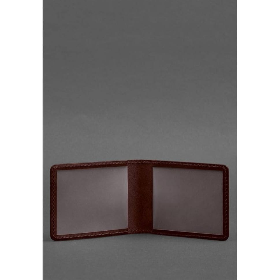 Leather cover for ID with the Borov coat of arms