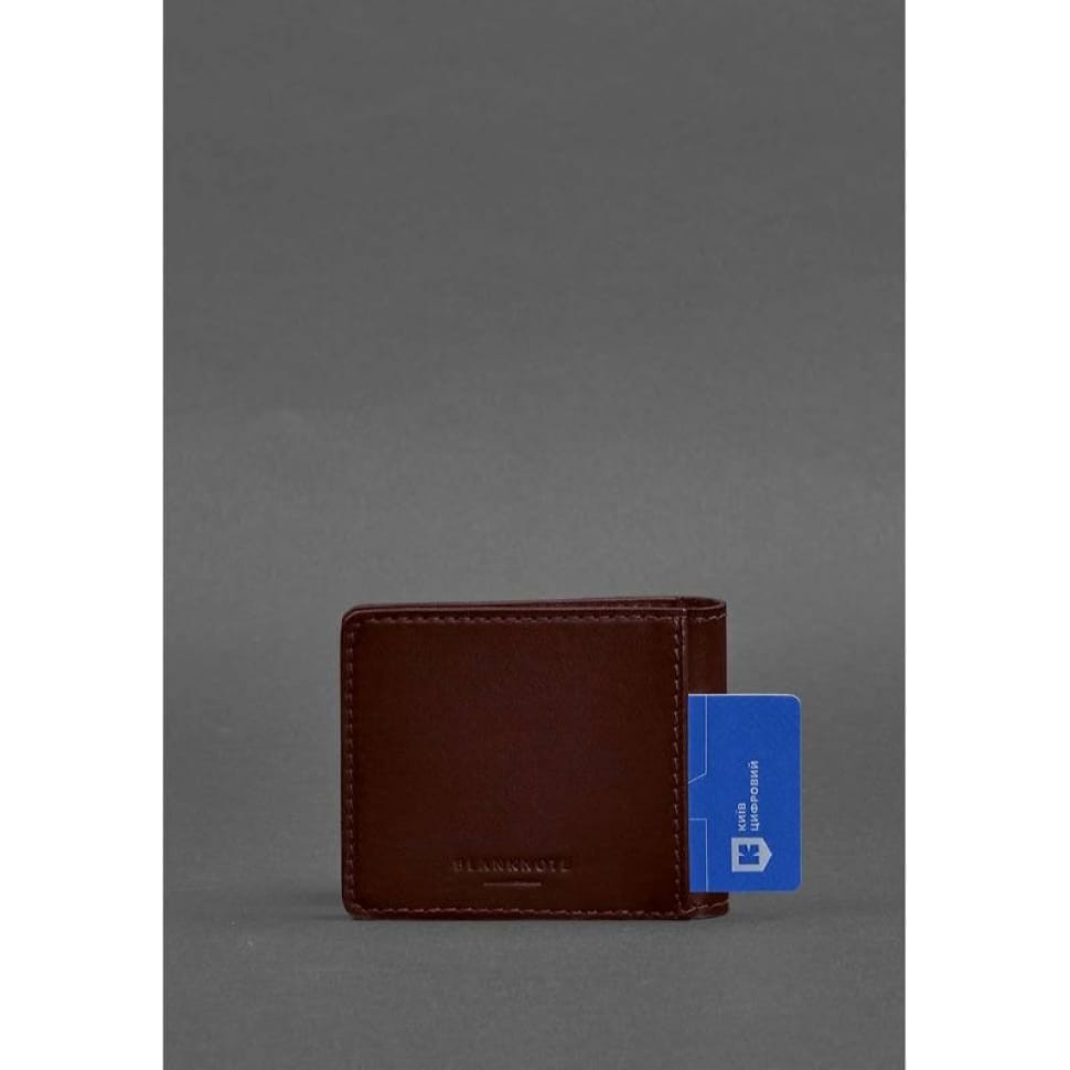 Leather cover for ID with the Borov coat of arms