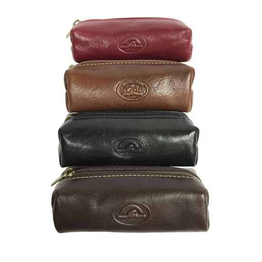 Ключниця шкіряна Italico 109 rosso червоний