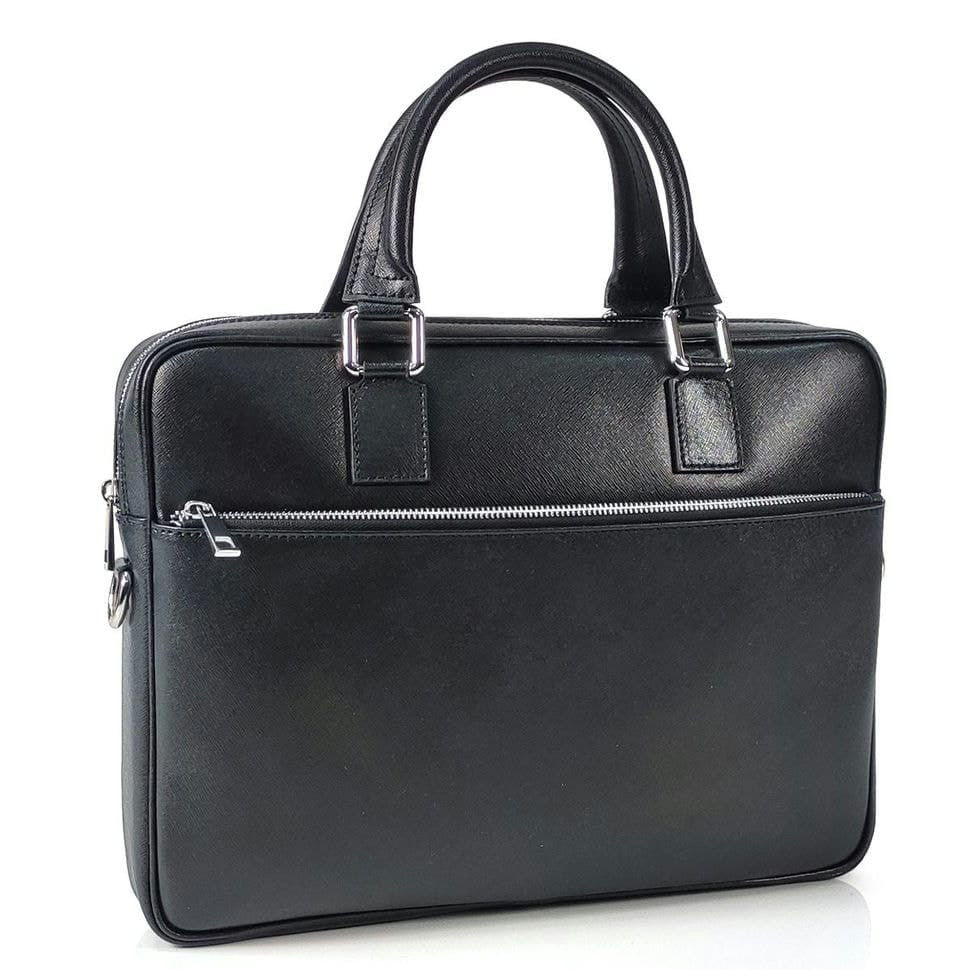 Чоловіча чорна сумка для ноутбука Firenze Italy IF-S-0007A