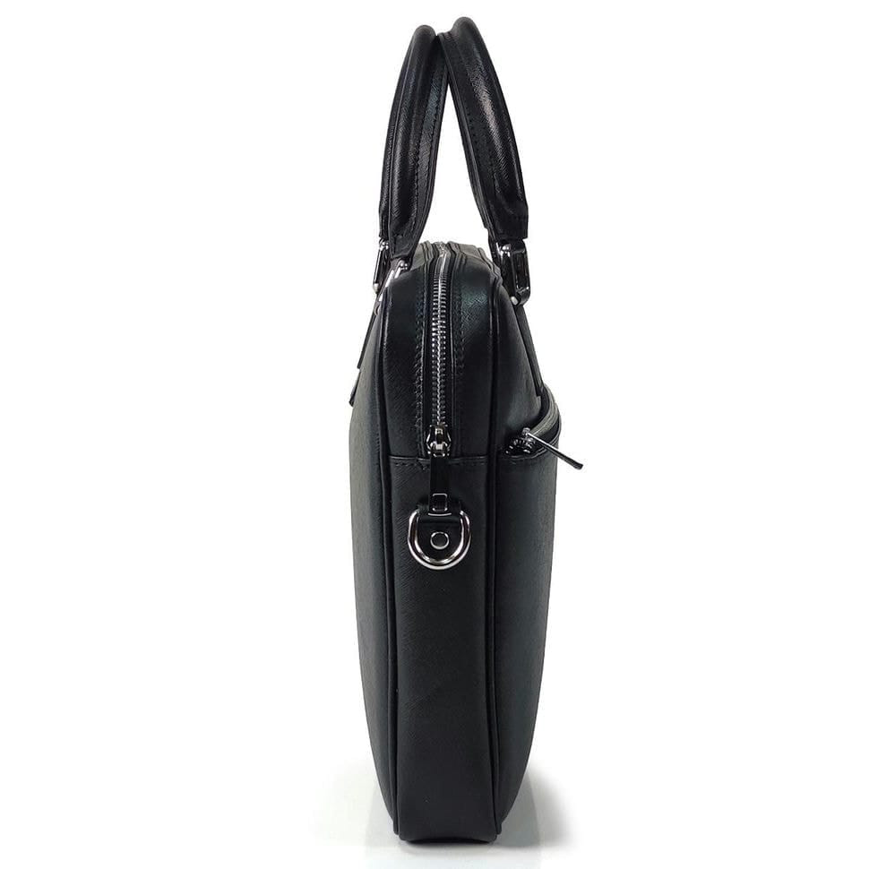 Чоловіча чорна сумка для ноутбука Firenze Italy IF-S-0007A