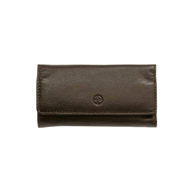 Leather key holder Cortina 5022 moro brown