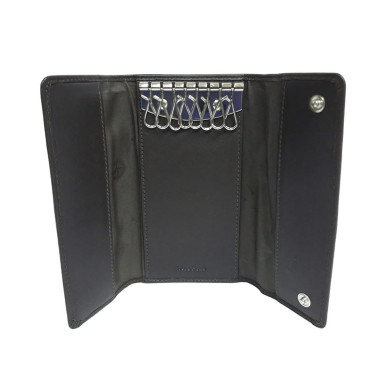 Leather key holder Cortina 5022 moro brown