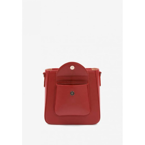 Жіноча шкіряна сумка Stella червона