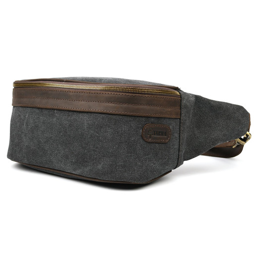 Сумка бананка для фотоапарата шкіра та канвас TARWA RCg-1313-4lx