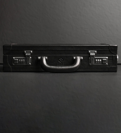 Шкіряний портфель-аташе - A Legacy - Чорний - Time Resistance 5253501