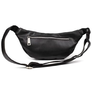 Leather banana belt bag TARWA GA-7416-4lx