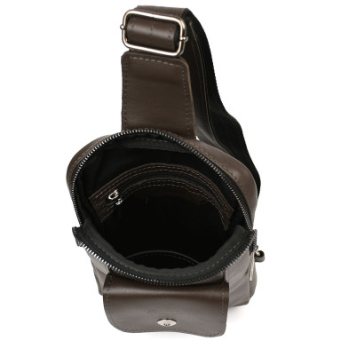 Mens brown nappa leather sling GC-0804-3md TARWA