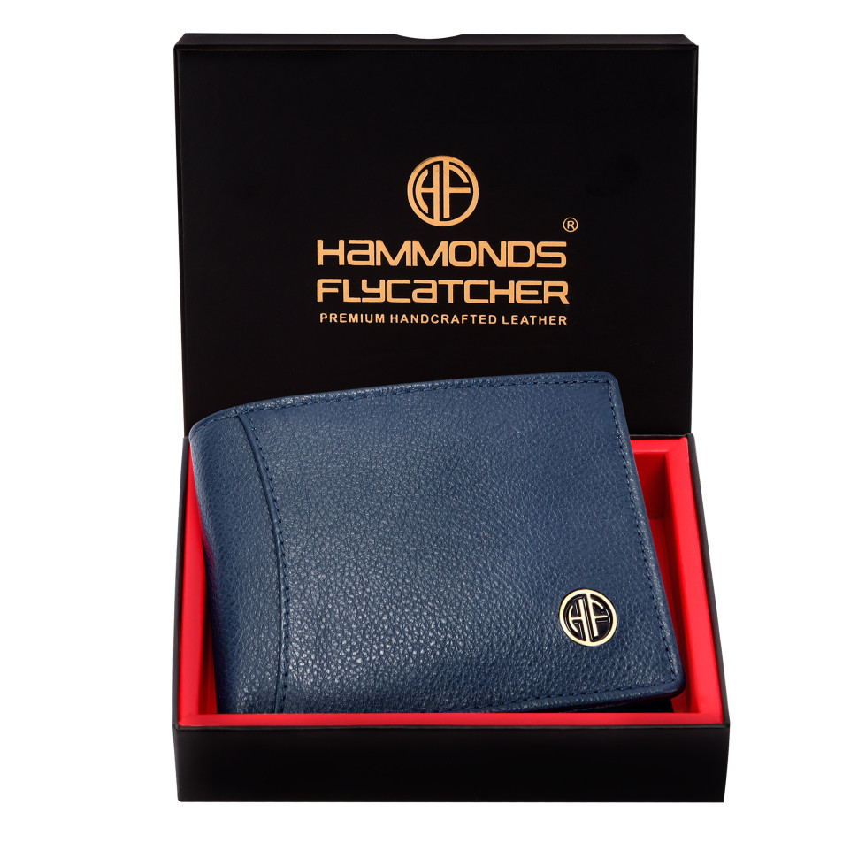 Hammonds Flycatcher HF592 Blue Leather Men's Wallet