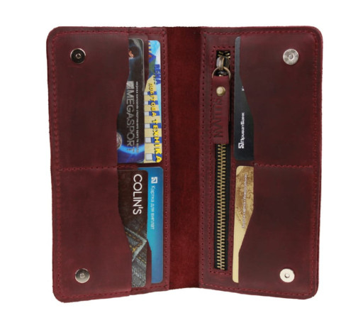 Гаманець жіночий шкіряний великий SULLIVAN 80275(10) марсала