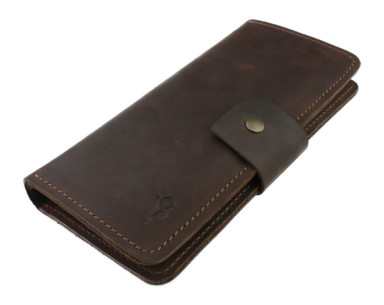 Кошелек женский кожаный SULLIVAN  80280(9) коричневый