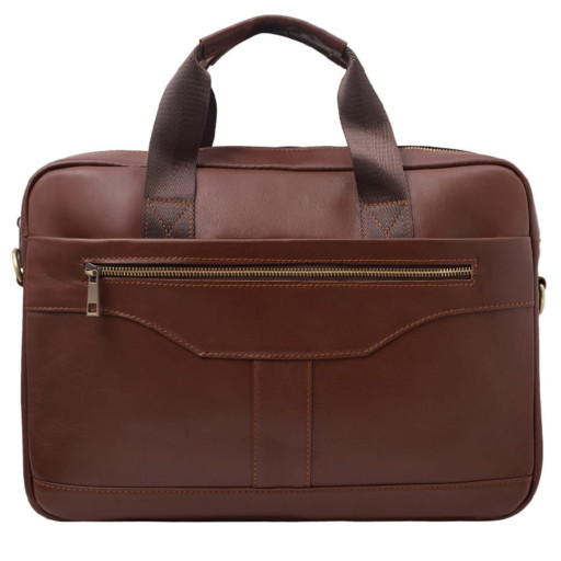 М'який портфель шкіряний BUFFALO BAGS M8824C рудий