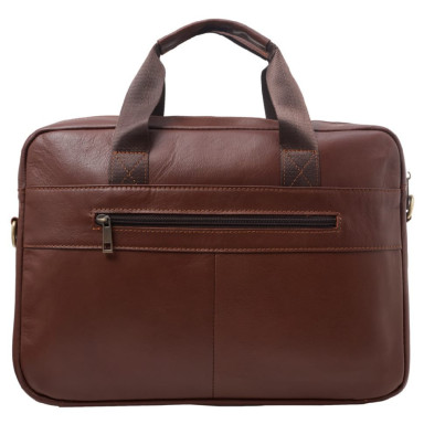 М'який портфель шкіряний BUFFALO BAGS M8824C рудий